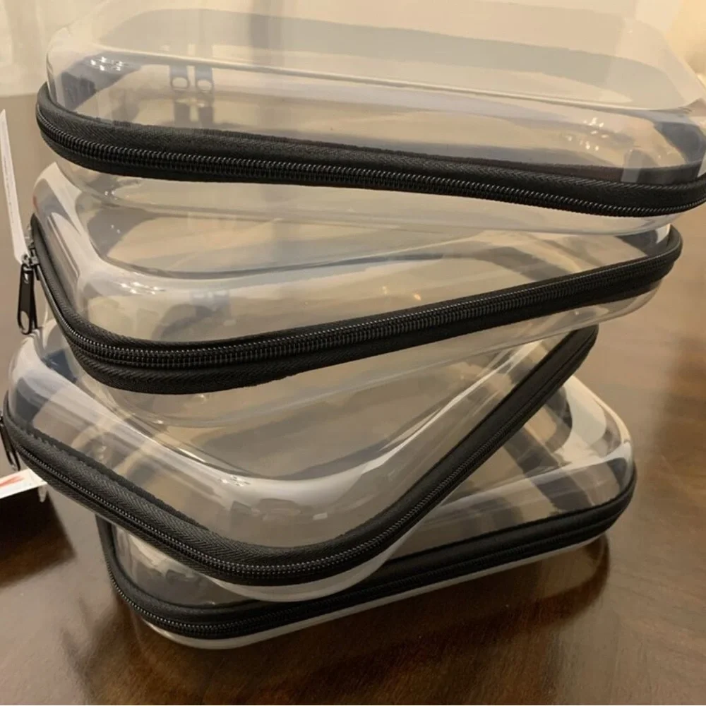 Pep Rally viral pencil cases boxes hard case zipper new gray makeup
